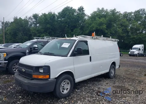 2008 Chevrolet Express Work Van из США, поврежденный, VIN 1GCGG25C981143334